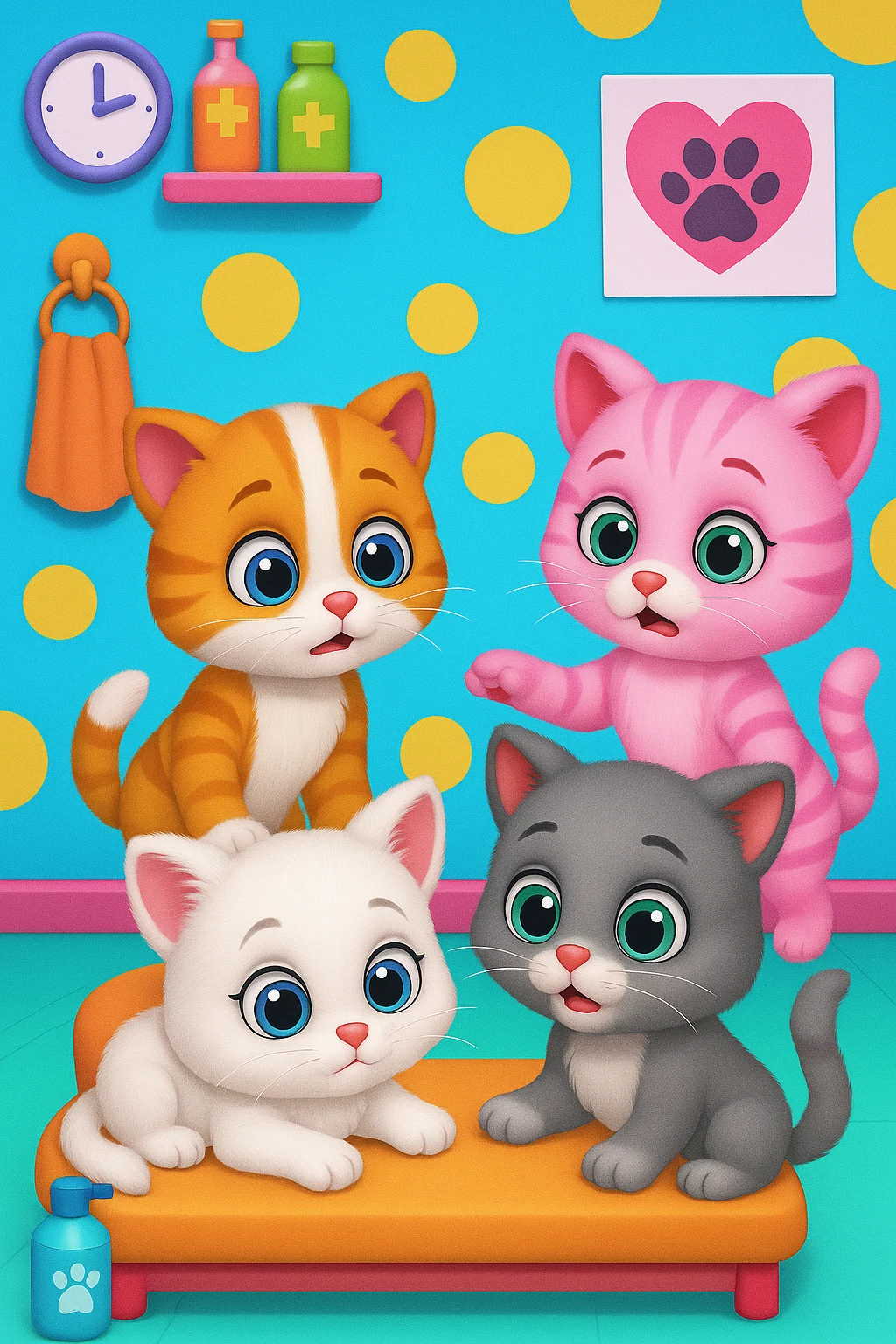 Cute Cat Care and Babyshower screenshot